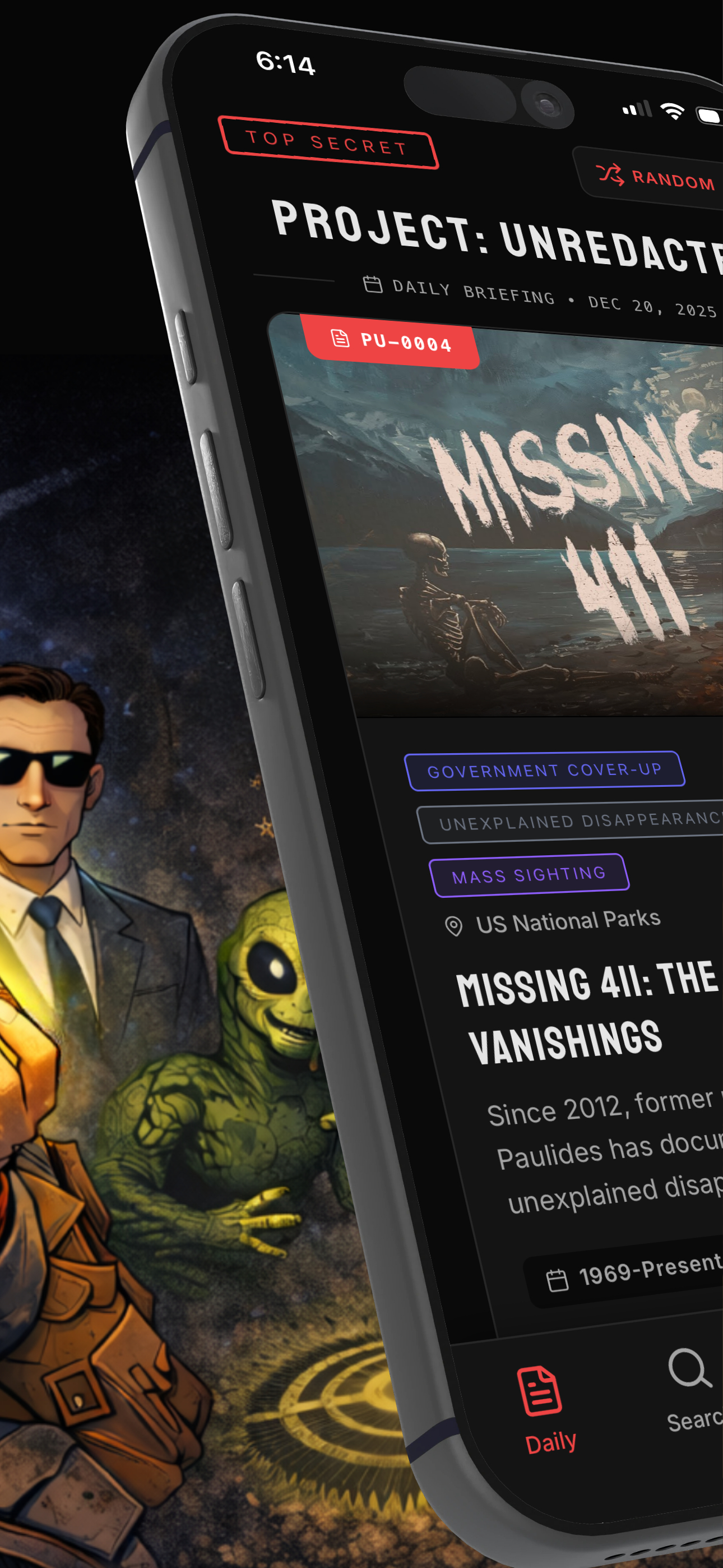 Project Unredacted screenshot