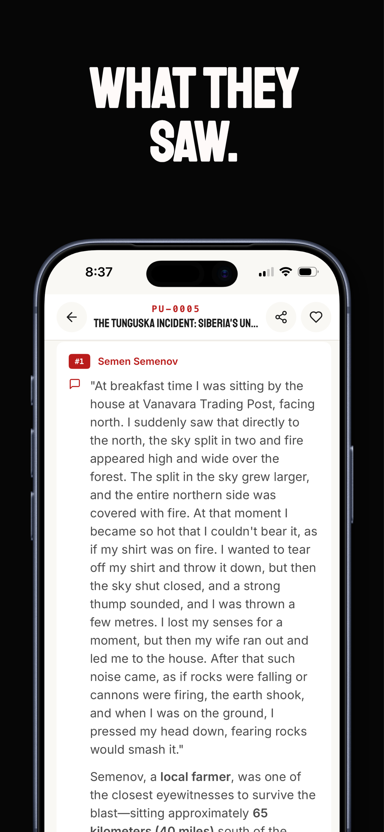 Project Unredacted screenshot