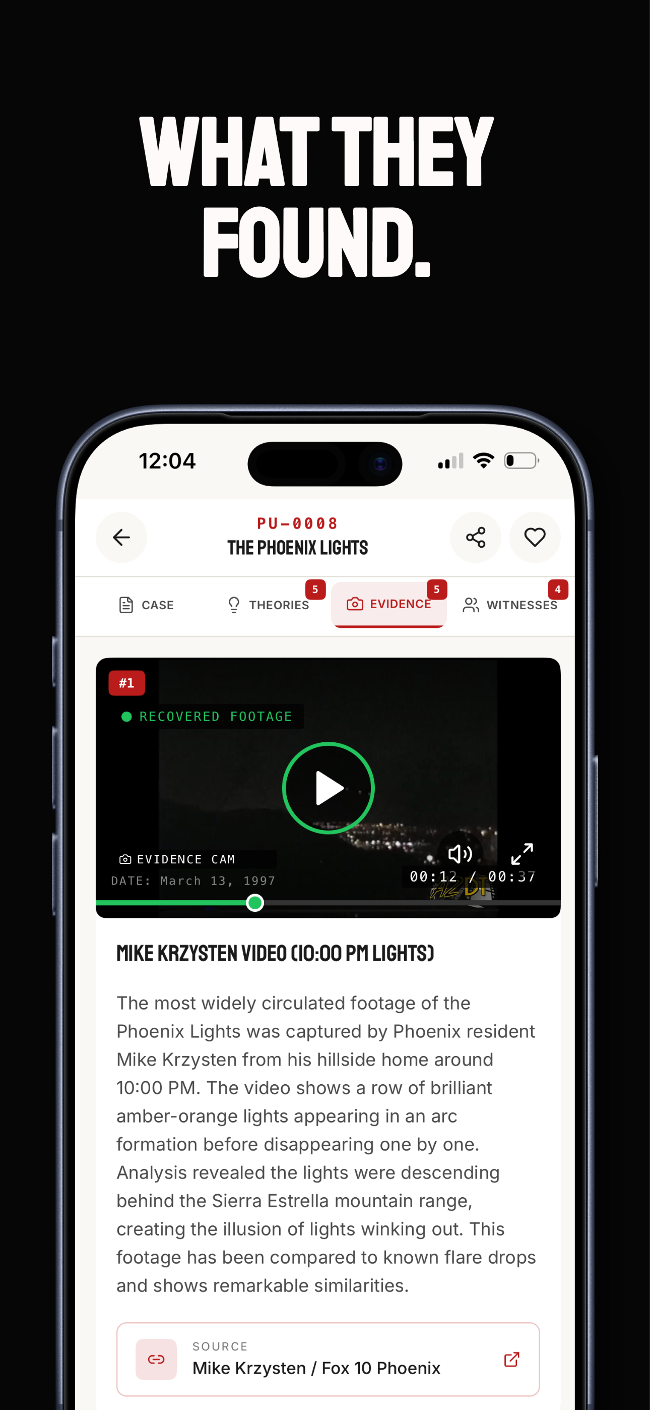 Project Unredacted screenshot