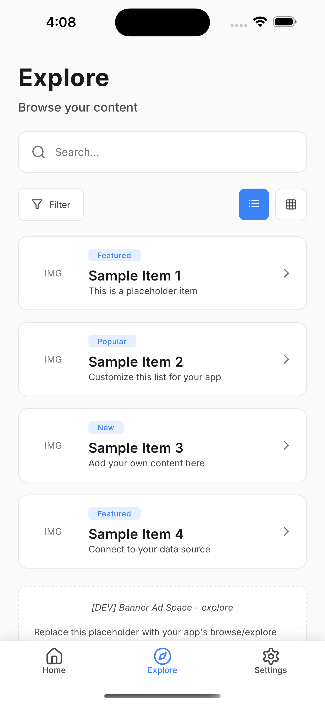 ShippedKit React Native Starter Kit With Auth Subscriptions Ads 